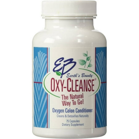 Earth's Bounty Oxy-Cleanse, Oxygen Colon Conditioner, 75 (Best Oxygen Colon Cleanse)