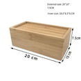 thumbnail image 2 of Caja de almacenamiento de caja deslizable con tapa, caja de accesorios de cosméticos para guardar cosas varias., 2 of 8