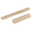 thumbnail image 3 of Sillet supérieur et inférieur en os de chameau pour guitare folk 6 cordes (beige), 3 of 4