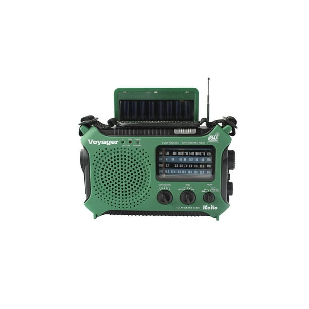 Kaito KA500 5-way Powered Emergency AM/FM/SW NOAA Weather Alert Radio ...