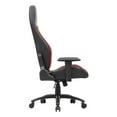 thumbnail image 4 of Pemberly Row Faux Leather Adjustable Gaming Chair in Black & Red, 4 of 12