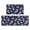 Paisley and Damask Blue Pattern-1, variant on Paisley and Damask Blue Pattern Anti Fatigue Kitchen Rugs Set Of 2, Non Slip Washable Decorative Floor Mats for Kitchen Sink Laundry, 17"x30" and 17"x47"