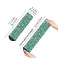 thumbnail image 5 of Bingfone Mushrooms And Flowers Design Patterned Men'S Women'S Casual Cotton Socks, 5 of 9