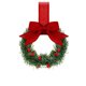 thumbnail image 5 of 1/4 Piezas Pequeña Corona Navidad 11 8 Pulgadas Gabinete Mini () Rojo, 5 of 9