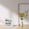 thumbnail image 6 of Zomyto 5x5 Inches Bless This Hizzle For Shizzle Wooden Sign Desk Decor,Inspirational Wood Block Sign Desk Decorations For Farmhouse Home Dining Room Desk Shelf Table Decor Funny Housewarming Gifts, 6 of 7
