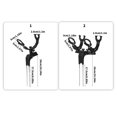 thumbnail image 3 of Support Rack with Stake Rod Holder Portable Mount Bracket Rod Stand, 3 of 13