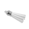 thumbnail image 3 of OUSITAID 28 Pieces Keychain Charms Creative Delicate Keyring Pendant Tassels Simple Handbag Decor Tassel Craft Decoration DIY Accessory Black, 3 of 9
