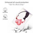 thumbnail image 3 of Allytech Flip Case for iPad 10.2" 2019, PU Leather Slim Fit Folio Stand Shockproof Smart Cover Auto Sleep Wake Protective Anti-Scratch TPU Back Cover Case for Apple iPad 7th Generation,Heart Cat, 3 of 8