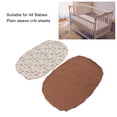 thumbnail image 4 of 2 Pack Bassinet Fitted Sheets, Universal Fit Soft Breathable Bassinet Mattress Protector, 4 of 7