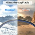 thumbnail image 2 of 100 FT Garden Hose, Flexible No Kink Heavy Duty Garden Water Hose Flex Copper Bullet Collapsible Washer Rubber Hose 5/8" Soft Lightweight Outdoor Waterhose Manguera Para Jardin, 2 of 4