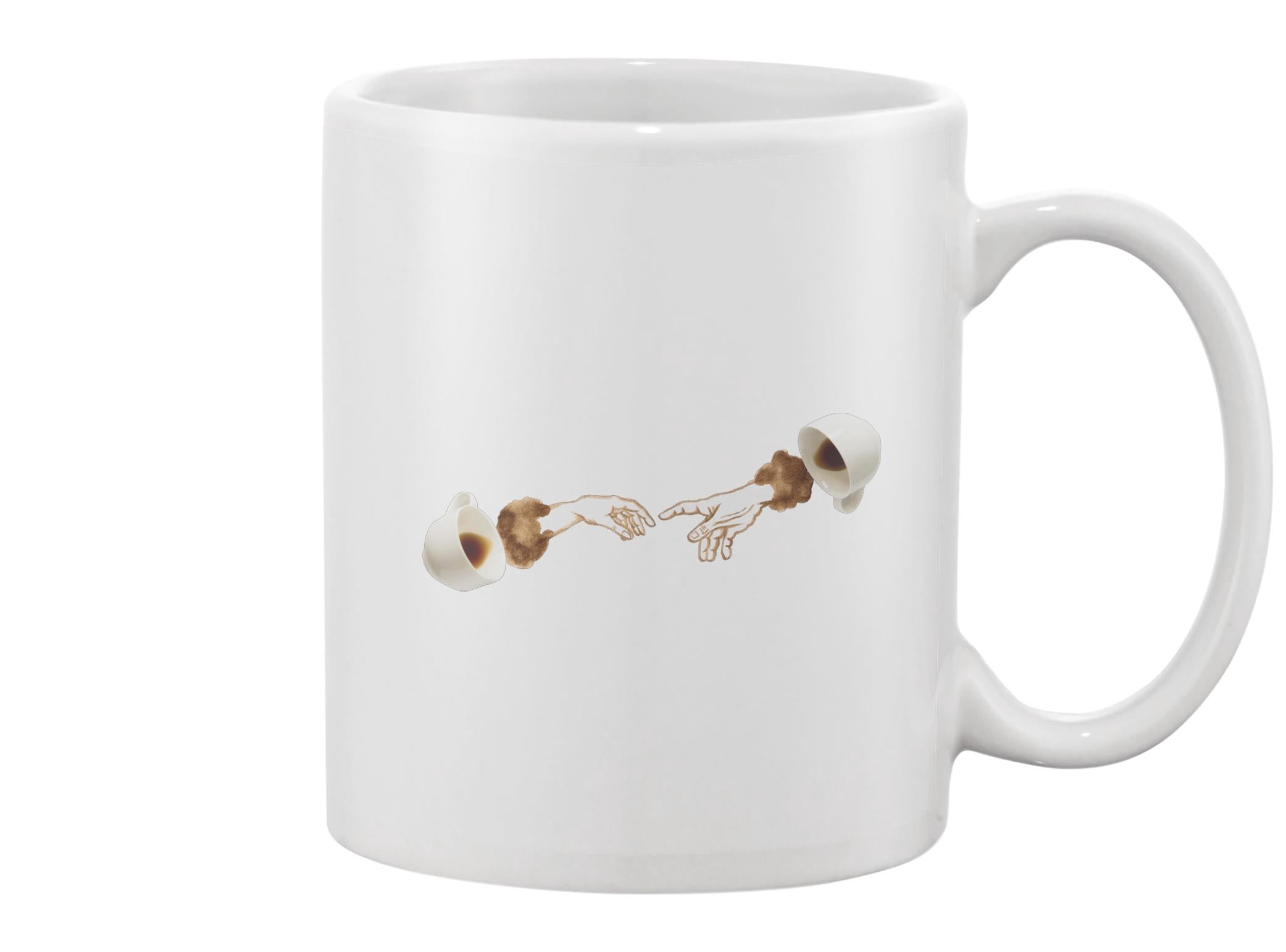 Two Espresso Cups Hand To Hand Mug -Image by Shutterstock