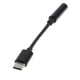 thumbnail image 4 of Cable adaptador de audio para auriculares estéreo auxiliar tipo C a jack de 3,5 mm compatible Negro, 4 of 9