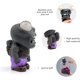 thumbnail image 5 of Juguete para apretar para reducir el estrés, juguetes sensoriales para reducir la ansiedad para niños y adultos, ideal para niños con autismo o TDAH, regalo para niños y niñas ((Black-Zombie)), 5 of 5