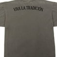 thumbnail image 4 of Modelo Wine Glasses Mosaic glass background EST 1925 Viva La Tradicion on Pepper Black Vintage Adult T-Shirt-Medium, 4 of 7