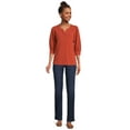 thumbnail image 2 of Time and Tru Women's Quilted Top with ¾-Length Puff Sleeves, Sizes XS-XXXL, 2 of 5