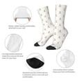 thumbnail image 3 of Vsdgher Anchors Crew Socks for Men & Women, Breathable Casual Athletic Ankle Socks, 3 of 6