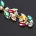 thumbnail image 3 of Rhinestone, Sturdy And Durable No Oxidation 1yd Rhinestone Chain, Crafts DIY For Wedding Dresses, Clothes, Bags, Shoes, 3 of 8