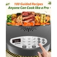 thumbnail image 4 of Freidora de aire Nuwave Oven Pro Plus, encimera de infrarrojos, convección avanzada 2025, sin descongelar ni precalentar, cocinar fresco o congelado, domo eléctrico duradero, 100 preajustes y 50 memor, 4 of 5