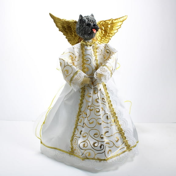 Cairn Terrier Angel Christmas Tree Topper