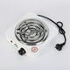 thumbnail image 5 of Electric Single Burner Cooktop 1500W with EU Plug, Stainless Steel Portable Stove for Camping & Home Use, 5 of 5
