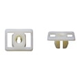 thumbnail image 1 of Muela Porta Placa Generico Nylon 2 Patas Color Blanco, 1 of 3