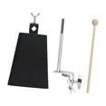 thumbnail image 3 of TISHITA Cow Bell Adjustable Drum Pedal Attachment for Percussion Pedal Mount D Set, 3 of 7