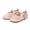 Pink, variant on Gpaecead Girls Mesh Hollow Out Sandals Breathable Soft Sole Ballet Flats Lightweight Casual Shoes For Spring Summer Beach Daily Pink