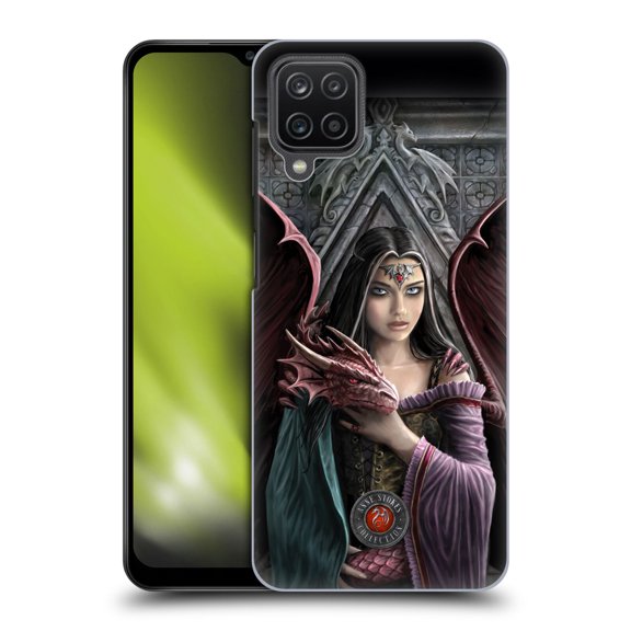 Head Case Designs Officially Licensed Anne Stokes Dragon Friendship Soul Mates Hard Back Case Compatible with Samsung Galaxy A12 (2020)