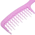 thumbnail image 3 of Miangastore Hairdressing Tool Women Simple Hairdressing Comb For Styling And Detangling Curly Hair Wide Tooth Comb For Salon Use Detangling Brush, 3 of 8