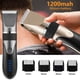 thumbnail image 4 of Clippers de pelo eléctrico 0.8-2.0mm Hombre de barbero inalámbrico recargable LED Trimmers de cerámica Máquina de afeitar con límite Cepillos para el cabello Gris Scienceny  CE001610-03B, 4 of 7
