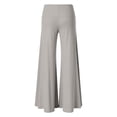 thumbnail image 5 of Women's High Waist Flowy Yoga Pants With Sensation Loose Fit Wide Leg Trousers For Fitness/Grey/4XL, 5 of 5