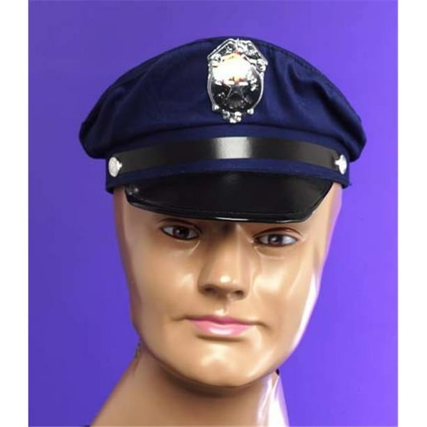 WMU 563840 Blue Cloth Police Hat with Vinyl Visor and "Special Police