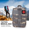 thumbnail image 1 of Organizador de bolsas médicas Estuche de emergencia Bolsa segura para escalada Camping (ACU) Ehuebsd Para estrenar, 1 of 8