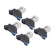 thumbnail image 5 of Relé de potencia electromagnético fácil montaje 5PCS DC 24V Relé de potencia de bobina para motor ANGGREK Otros, 5 of 8