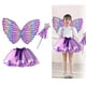 thumbnail image 3 of Disfraz de mariposa para niñas, disfraz de princesa de hadas, para , ropa de varita, para para , Halloween, , púrpura A-Púrpura Yinane Disfraz de ala de hada, 3 of 6