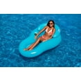 thumbnail image 3 of Pool Central Inflatable Cool Chair Swimming Pool Lounger Float - 60.5" - Blue, 3 of 3