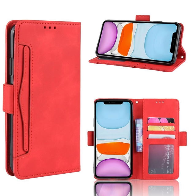 Funda Tipo Billetera GANGXUN para iPhone 11 – Tapa Flip con Tarjetero