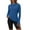 Blue, variant on Womens Fall Workout Hooded Top with Thumb Holes for Yoga Training Running and Gym Activities M Size Green