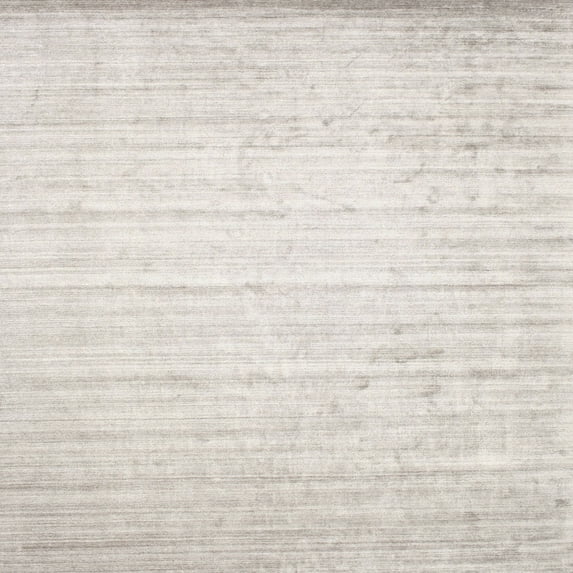 Ahgly Company Indoor Square Contemporary Pale Silver Gray Solid Area Rugs, 7' Square