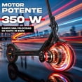 thumbnail image 2 of Scooter Eléctrico G1 Bikeon 350W Batería de Litio 36V 8Ah  Llantas de Aire con Cámara 8.5”  Freno de Disco Direccionales en Manubrio Autonomía 30 km IPX4  Plegable, 2 of 9