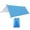 Blue, variant on Visland Camping Tarp with Storage Bag Waterproof, Hammock Rain Fly Tarp,Lightweight Tent Tarp,Easy Set Up Camping Shelter Canopy for Outdoor Backpacking,Hiking,Survival Gear