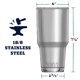 thumbnail image 2 of Vaso YETI Rambler de 30 oz, acero inoxidable, aislado al vacío con tapa MagSlider, 2 of 4