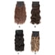 thumbnail image 3 of Extensiones de cabello con clip Vogacara aspecto natural Marrón oscuro 55CM, 3 of 6