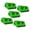 Green, variant on Woodworking Marking Guide 5 Piece Layout Marker Set, Compact Line Marking Block for Layout and Pre-Cut Positioning