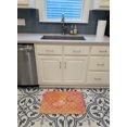 thumbnail image 3 of Carolines Treasures BB7387RUG Orange Fish Watercolor Machine Washable Memory Foam Mat, 3 of 4
