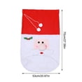 thumbnail image 2 of Bearachild Bolsa de regalo de Papá Noel de Navidad Decoración de fiesta de año nuevo Bolsa de embalaje de dulces Envoltura de festival reutilizable Kits de decoración para fiestas Bearachild HA009276-00, 2 of 6