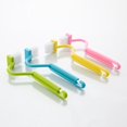 thumbnail image 1 of 4 Pices Brosse Toilettes Brosse Toilette Wc Rebord De Nettoyage Courb En Plastique Pour Les Coins De Toilettes, 1 of 5