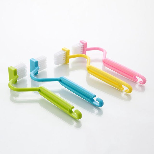 4 Pices Brosse Toilettes Brosse Toilette Wc Rebord De Nettoyage Courb En Plastique Pour Les Coins De Toilettes
