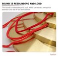 thumbnail image 2 of Miangastore Instruments de Percussion Chinois Gong Cuivre 1 Ensemble 7.1x7.1in, 2 of 8