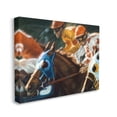 thumbnail image 4 of Stupell Industries Equestrian Jockeys Racing Animals & Insects Painting Gallery Wrapped Canvas Art Print Wall Art, 30 x 24, 4 of 8